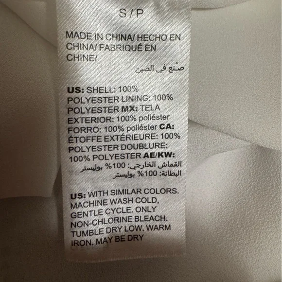 White House Black Market purple and white snake skin halter top - removable bow - Picture 12 of 14